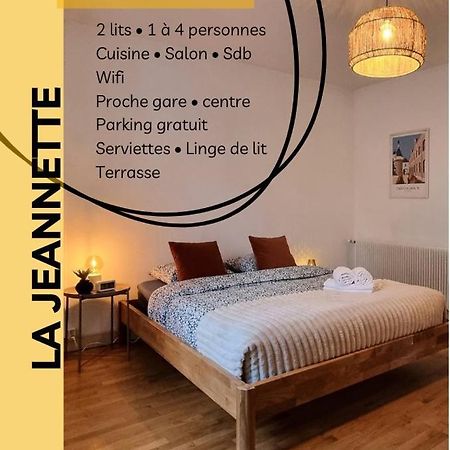 Willa La Jeannette - Proche Gare-Centre, 2 Lits, Terrasse Châteauroux Zewnętrze zdjęcie